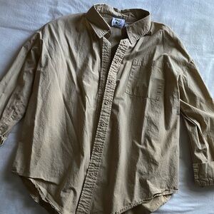 Princess Polly Beige Casual Shirt